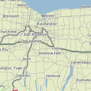 Rochester grocery delivery map